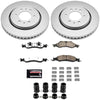 Power Stop 07-09 Ford Expedition Front Z36 Coated Truck & Tow Brake Kit