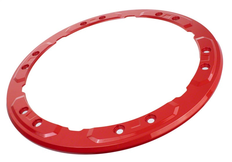 fits Ford 21-22 Racing M-1021-BLR Bronco Bead Lock Trim Ring - Red