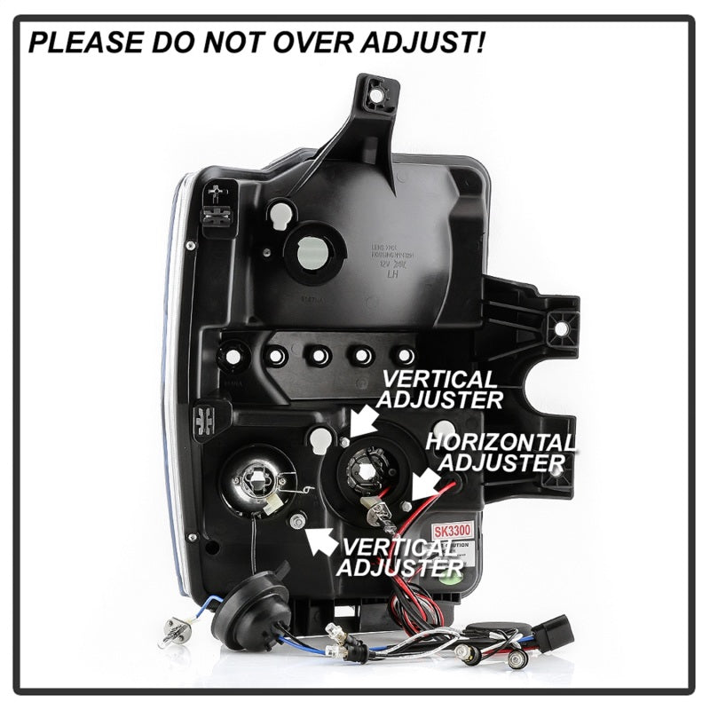 Spyder 5086006 Signature fits Ford 08-10 F250/350/450 Super Duty Projector Head