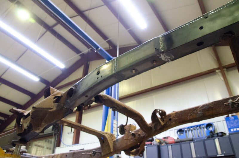 RustBuster RB7713R Over Axle Frame Section Right Side