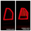 Spyder 5083395 fits Chrysler 08-10 300C V2 Light Bar LED Tail Lights - Red Clea