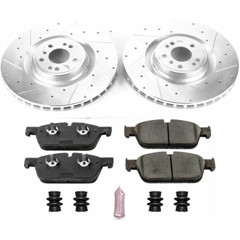 Power Stop K6901 12-14 fits Mercedes-Benz ML550 Front Z23 Evolution Brake Kit