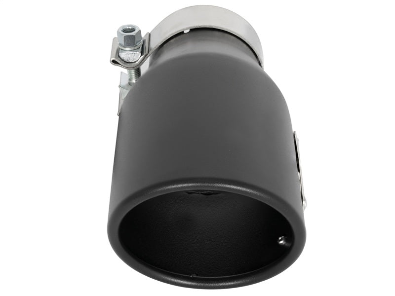 AFE 49T30452-B09 orce-Xp 409 SS Exhaust Tip Black (Left Side) 3in In x 4-1/2in