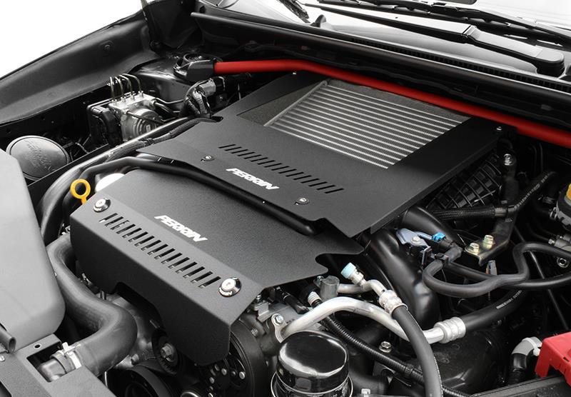 PERRIN PSP-ENG-165BK fits Subaru 15-21 fits WRX Engine Cover Kit (Intercooler &