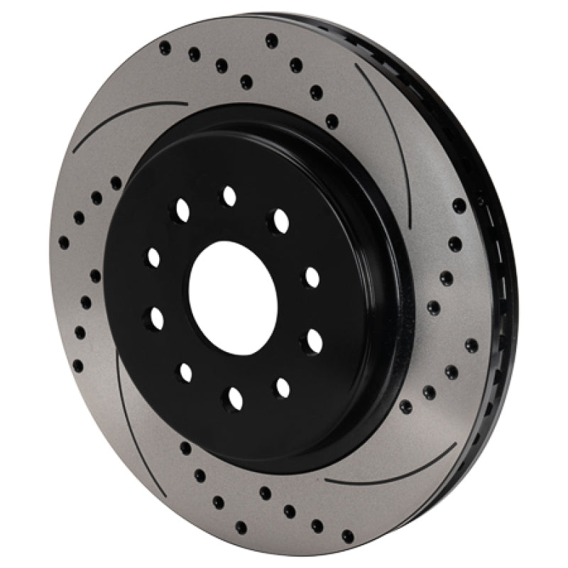 Wilwood 160-16965-BK fits SRP Drilled & Slotted Performance Rotor - Right Hand