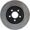Stoptech 127.63053L 03-09 fits Chrysler PT Cruiser Tur / 03-05 Dodge Neon SRT-4 Front Left Slotted & Drilled Rotor