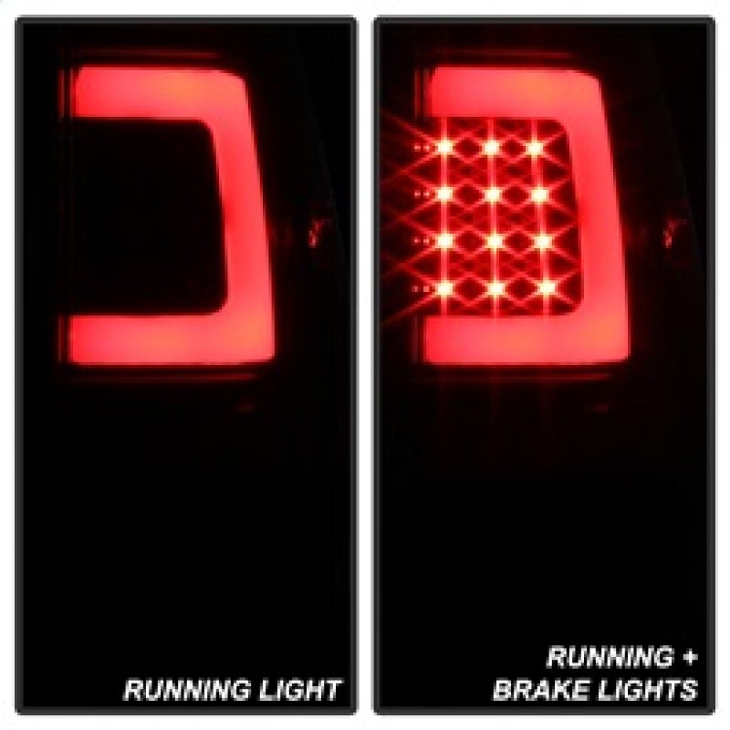 xTune 9038563 07-13 fits Toyota Tundra Light Bar LED Tail lights - Black (ALT-O