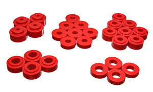 Energy Suspension 3.4114R fits GM Body Mount Set - Red
