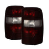 9028823 Xtune fits Chevy 00-06 Suburban TahOE OEM Style Tail Lights Red Smoked