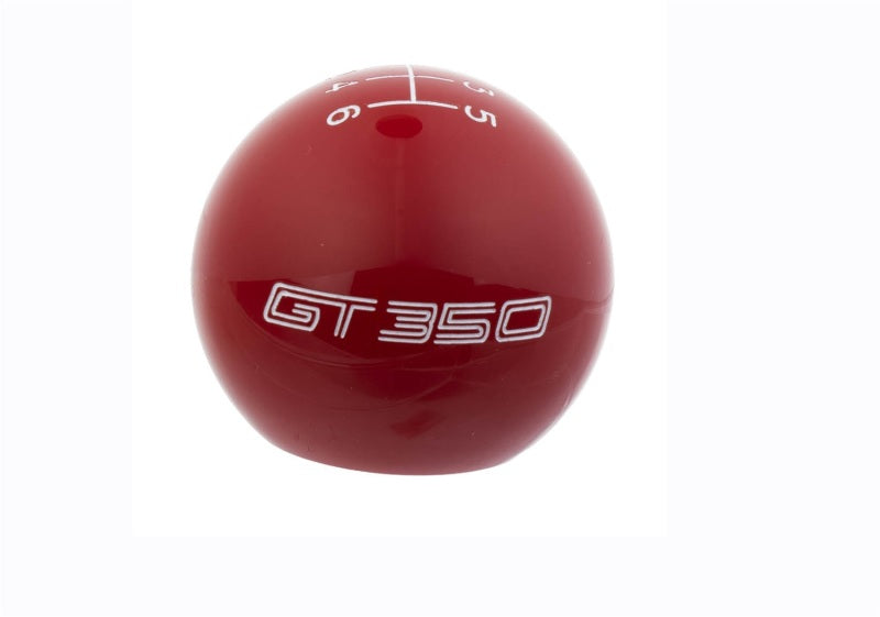 fits Ford M-7213-M8SR Performance GT350 Shift Knob 6-Speed - Red