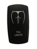 SPOD 860600 Rocker Tail Lights Switch