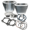 S&S 910-0201 Cycle 99-06 BT 97in Big Bore Cylinder Kit - Silver