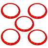 fits Ford Racing M-1021K-BLR 2021+ fits Ford Bronco Functional Bead Lock Ring Kit - Red