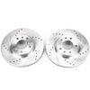 PowerStop fits Ford 06-12 Fusion Front Evolution Drilled & Slotted Rotors - Pair