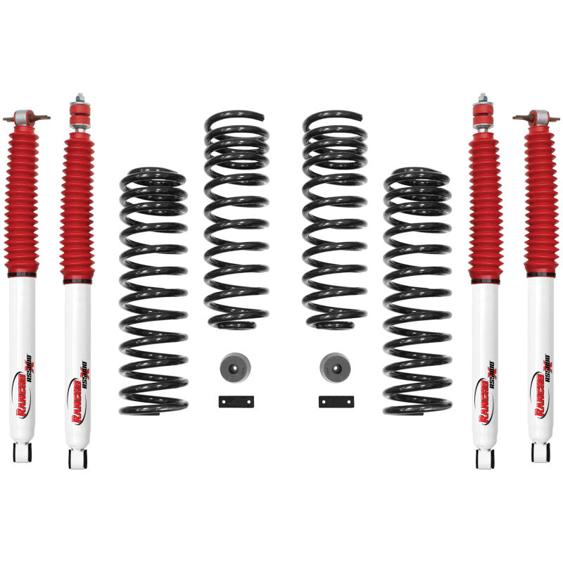 Rancho RS66118BR5 07-17 fits Jeep Wrangler Front and Rear Suspension System - Master Part Number / One Box