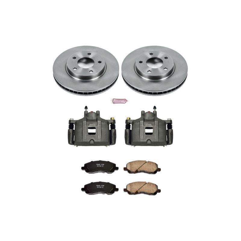 PowerStop fits Mitsubishi 08-17 Lancer Front Autospecialty Brake Kit w/Calipers