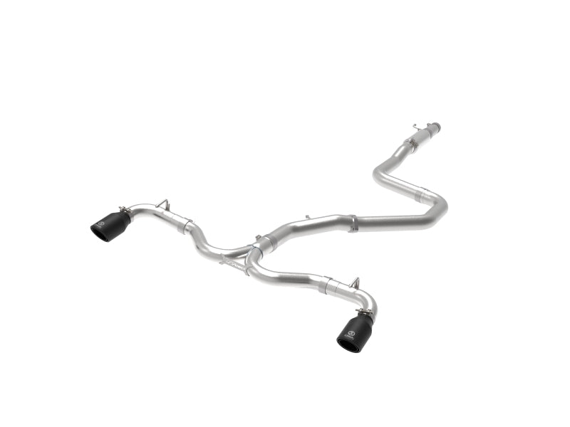AFE 49-37003-1B  3-2.5in 304 SS Cat-Back Exh System w/Black Tips 2018 fits Hyun