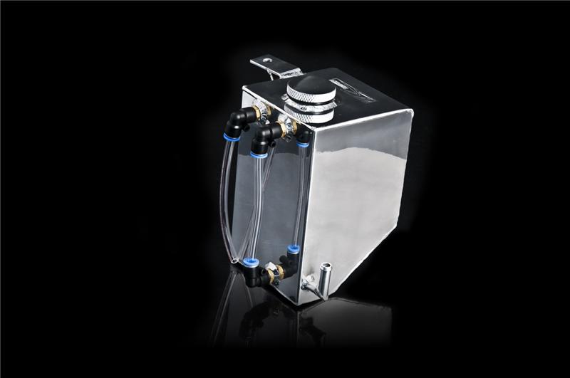 Weapon R 826-117-101 89-94 240SX/ S13 Polished Aluminum Coolant Overflow Tank