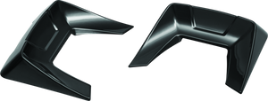 Kuryakyn 7067 Kuryakyn Speedform Saddlebag Lid Spoilers 14-Up Touring Models Black