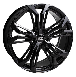Enkei 510-775-6540BK Vortex 5 Wheel 17x7.5 40mm Offset 5x114.3mm Bore - Black