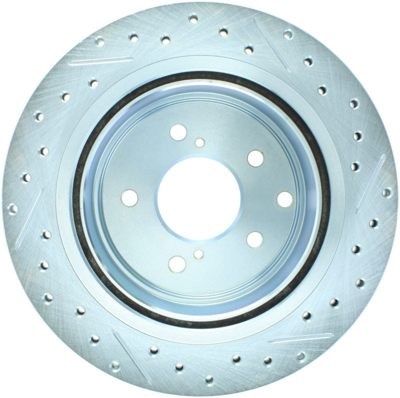 Stoptech 227.42047R 89-96 fits Nissan 300ZX Select Sport Slotted & Drilled Right Rear Brake Rotor