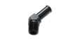 Vibrant 11223 1/2 NPT to 5/8in Barb Straight Fitting 45 Deg Adapter - Aluminum