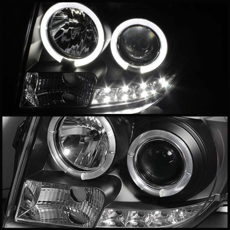 Spyder 5074225 fits Ford 08-12 Escape Projector Headlights Halogen Model Only -