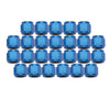 Russell 660558 Performance BULK #3 TUBE COUPLING NUT BLUE ANODIZE