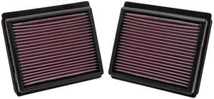 K&N Engineering 33-2440 K&N Replacement Air Filter INFINITI M35 3.5L V6; 09-10 (2 PER BOX)