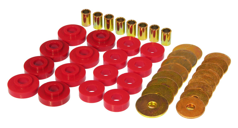 Prothane 7-128 fits Chevy 63-69 Corvette Body Mount - Red