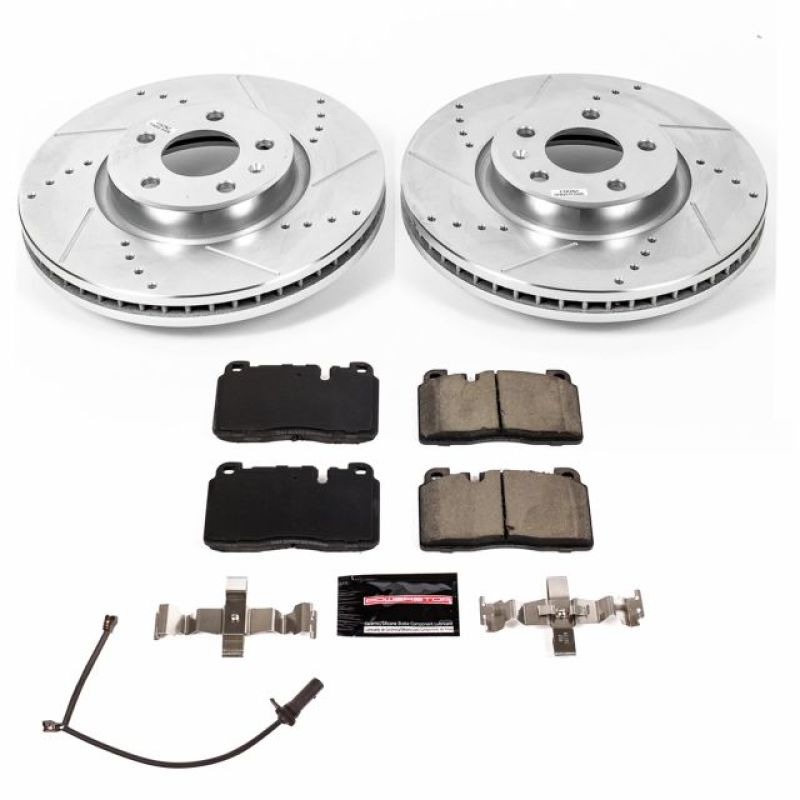 PowerStop K7072 2013 fits Audi Q5 Front Z23 Evolution Sport Brake Kit