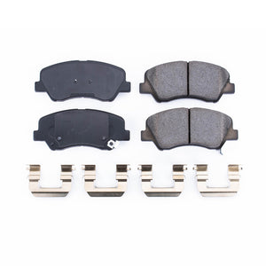 PowerStop fits Hyundai Accent Front Z17 Evolution Ceramic Brake Pads w/Hardware