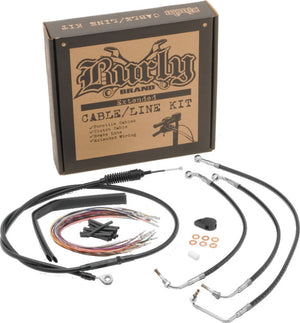 Burly B30-1237 Control Kit 15in - Black