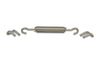 Vibrant 10341 Titanium Collector Tab Kit w/3.5in. Long Spring (2 Tabs)