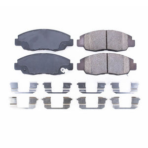 PowerStop 17 465 fits Acura CL Front Z17 Evolution Ceramic Brake Pads w/Hardware