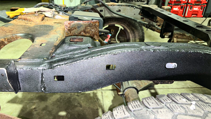 RustBuster RB7502L fits GM Colorado/Canyon Crew Cab Rear Over Axle Frame Section