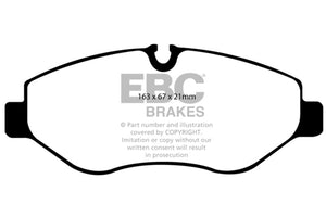 EBC UD1316 07+ fits Dodge Sprinter 2500 Ultimax2 Front Brake Pads