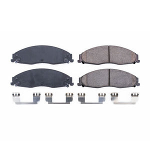 PowerStop 17 fits Cadillac CTS Front Z17 Evolution Ceramic Brake Pads w/Hardware