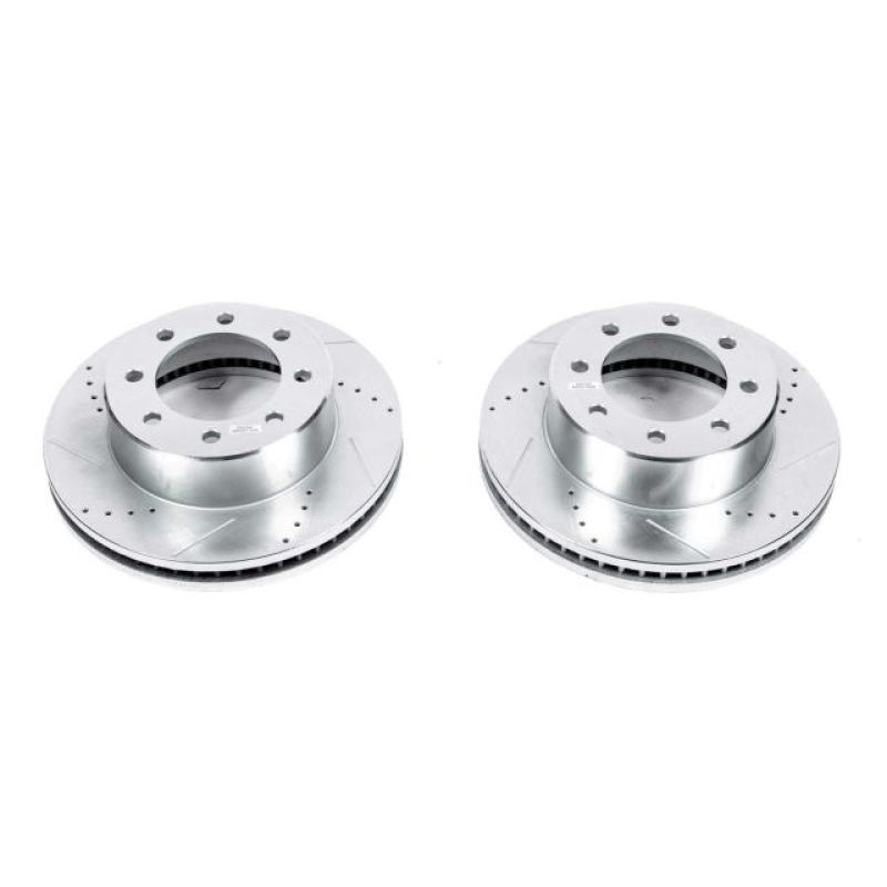 PowerStop AR8373XPR 11-22 Ram 3500 Front Drilled & Slotted Rotor - Pair
