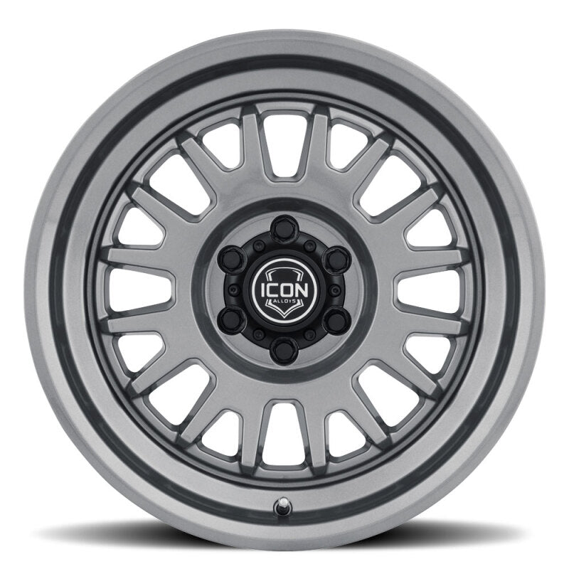 ICON 8217859057GM Anza 17x8.5 / 6x5.5 / 25mm Offset / 5.75in BS - Gun Metal Wheel