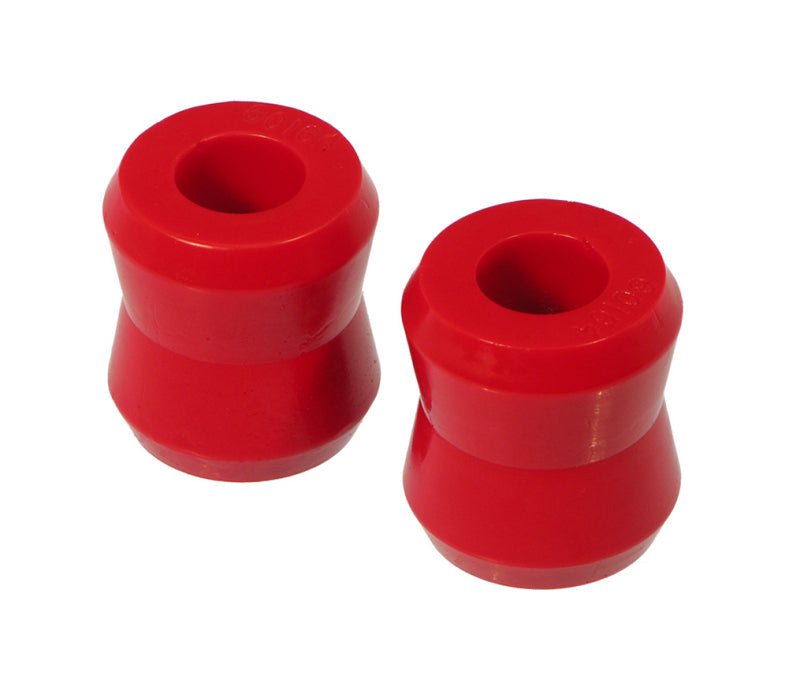 Prothane 19-905 Universal Shock Bushings - Large Hourglass - 11/16 ID - Red