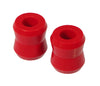 Prothane 19-905 Universal Shock Bushings - Large Hourglass - 11/16 ID - Red