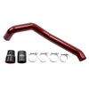 Wehrli 04.5-10 GM Duramax LLY/LBZ/LMM Driver Side 3in Intercooler Pipe - Fine Texture Black