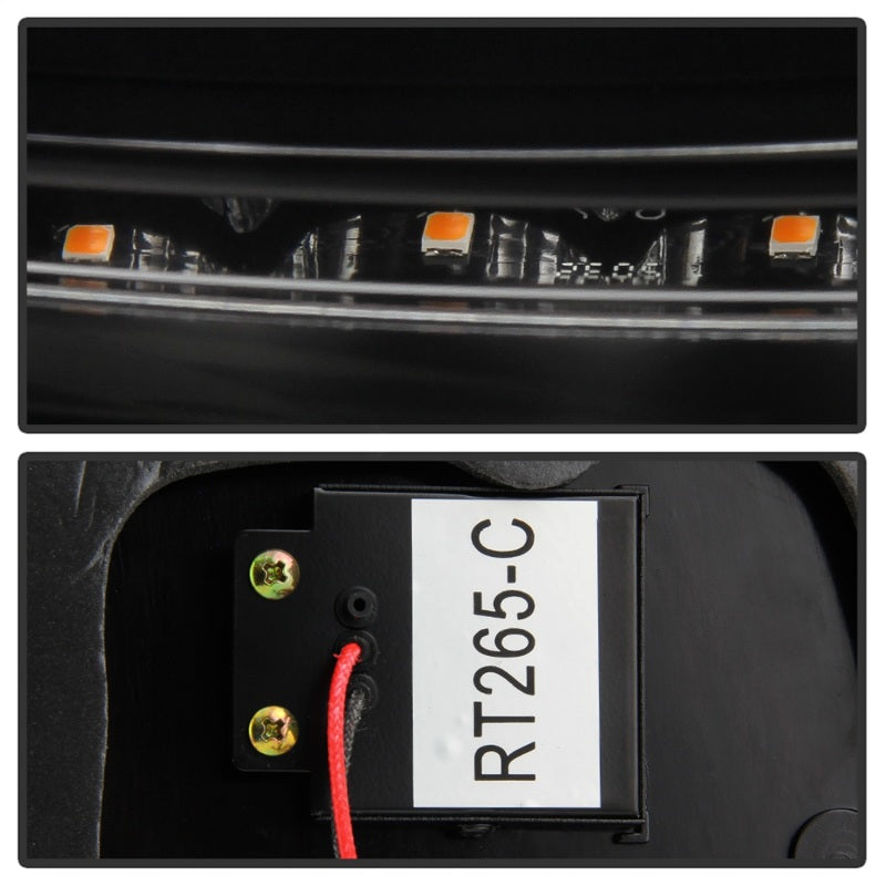 Spyder 5087966 fits Subaru 08-11 Impreza WRX 4DR LED Tail Lights - Black ALT-YD