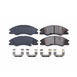 PowerStop 17 fits Kia Spectra Front Z17 Evolution Ceramic Brake Pads w/Hardware