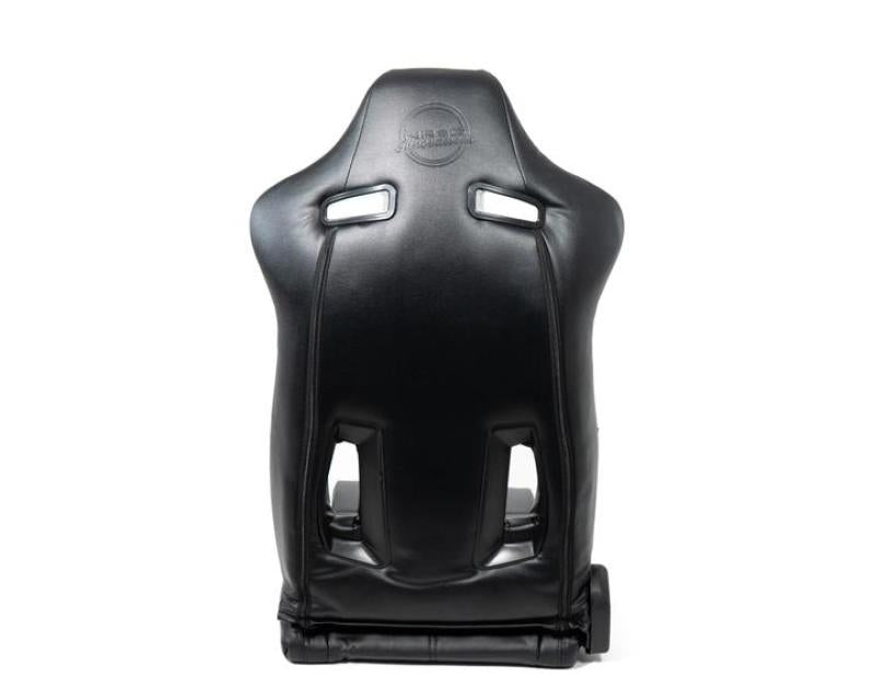 NRG RSC-810BK RSC-810BK L/R Reclinable Sport Seats The Arrow Black Vinyl w/