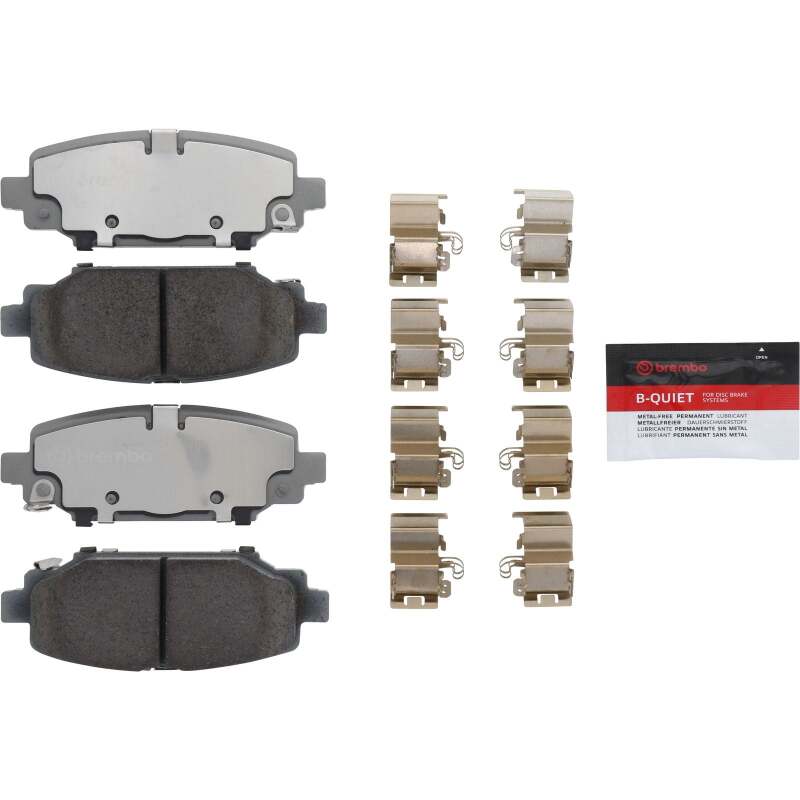 Brembo OE P37026N 18-24 fits Jeep Wrangler PRIME Ceramic Brake Pad - Rear