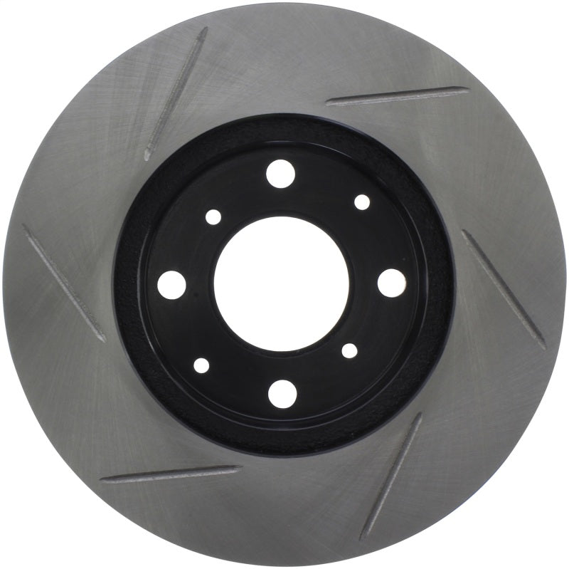 Stoptech 126.40023SL Power Slot 93-00 fits Honda Civic DX w/ Rr Drum Brakes Front Left Rotor