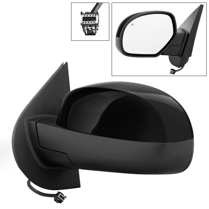 xTune 9938658 07-14 fits Chevy Silverado Power Heated Mirror - Left MIR-03CS07-
