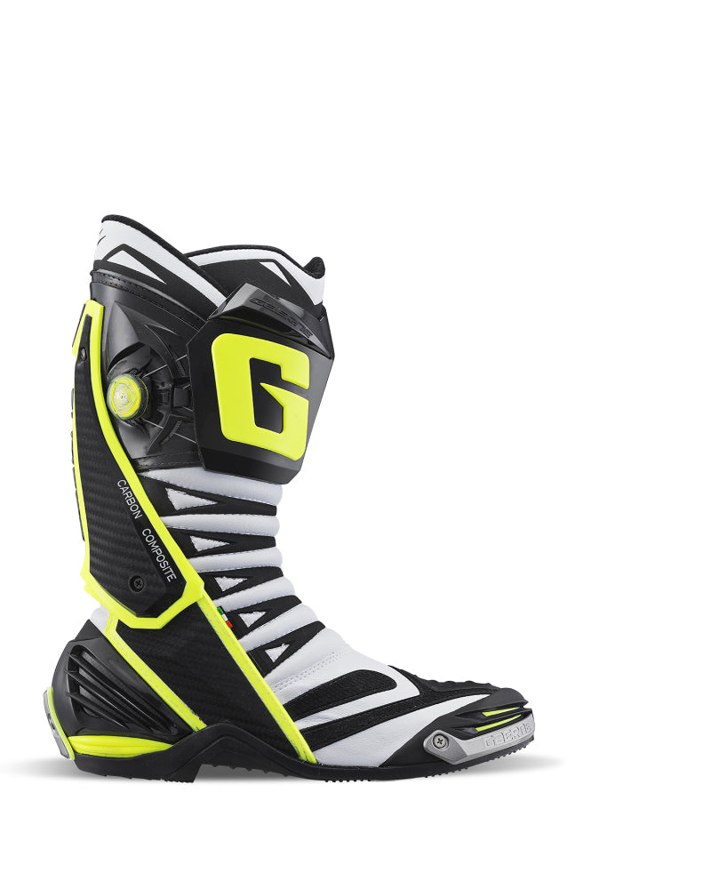 Gaerne  2451-051-7 GP 1 Evo Boot White/Black/Yellow Size - 7